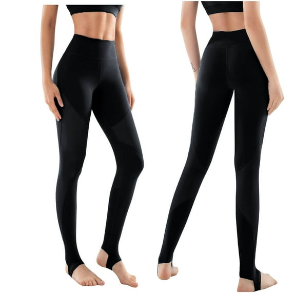 Yoga Pants for Women, Women's Patchwork Slim Fit High Waisted Butt Lifting Leggings for Women Tummy Control ,Tiktok Trend Items, Yoga Full Length Pants