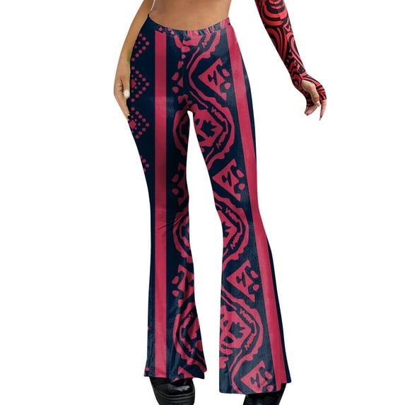Yoga Pants Women's Tight Fitting Dance Wide Leg Pants Raising High Waisted Casual Bell Bottom Pants Fitness Sports Yoga Pants XXL