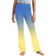 thumbnail image 1 of Yoga Pants for Girls 10-12 Kids Pants Leggings for Toddler Girls 4T-5T Girls Athletic Pants Leggings Girls Flare Leggings for Kids, Yellow, 1 of 9