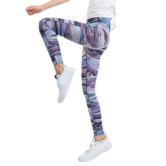 Yoga Pants for Girls Size 4-10 Kids Leggings Athletic Sports Workout Dance Tights Joggers