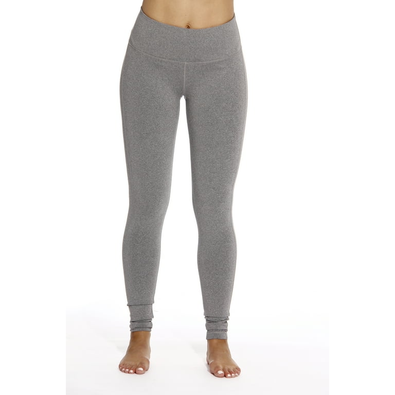 Yoga Pants for Women - Full Length with hidden pocket (Heather