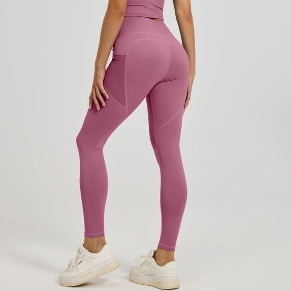 Yoga Pants for Women, High Waisted Tummy Control Workout Leggings with Pockets