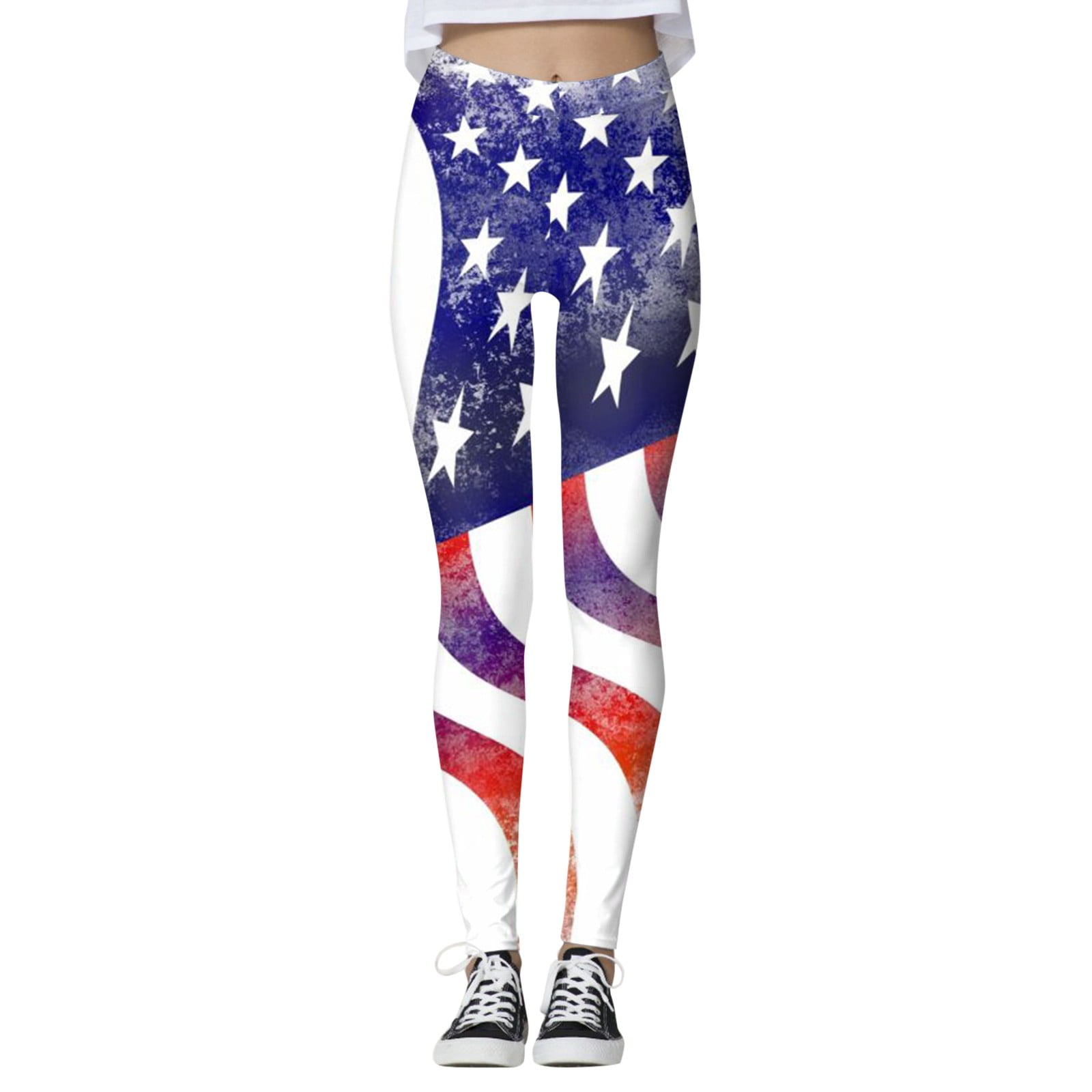 Yoga Pants for Women Leggings Workout Pants Ladies' Fourth Of July ...