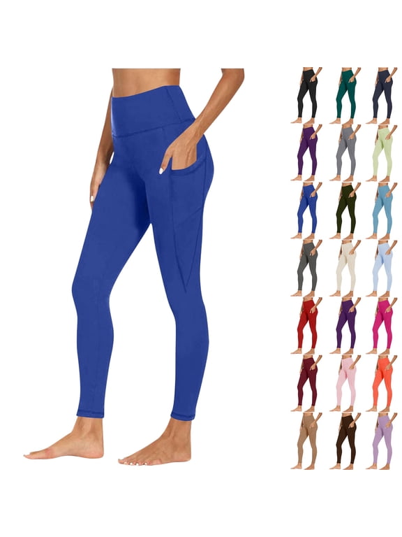 Yoga Pants for Women Workout Out Pocket Leggings Fitness Sports Running Yoga Athletic Pants