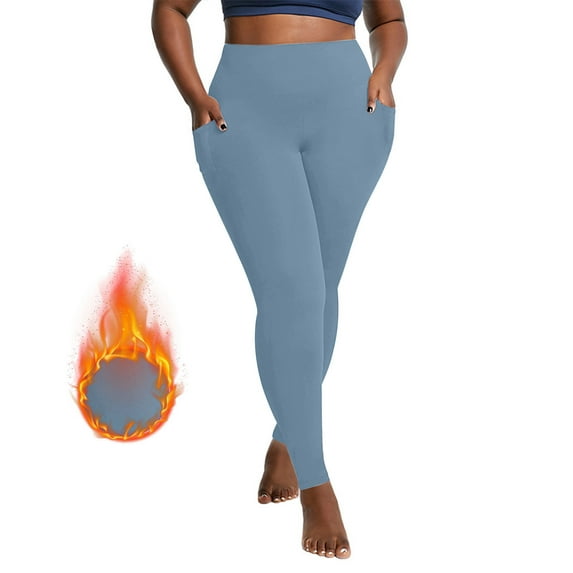 Yoga Pants for Women Velvet Warm Winter Large Pocket Quick Drying Tight Elastic Comfortable Fitness Pants Yoga Pants