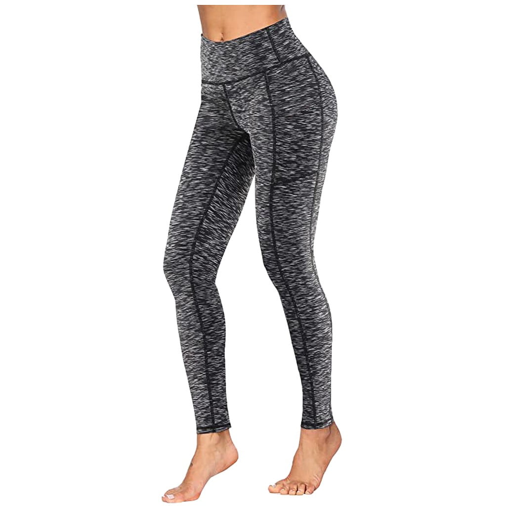Yoga Pants for Women Workout Out Pocket Leggings Fitness Sports Running  Athletic Sweatpants 
