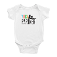 thumbnail image 1 of Yoga Partner Funny Baby Bodysuit Boy Girl Unisex, 1 of 5