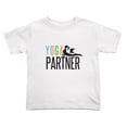 thumbnail image 1 of Yoga Partner Funny Toddler T-Shirts for Boys Girls (White, Youth XL), 1 of 5