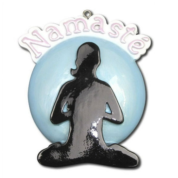 Yoga Personalized Christmas Ornament DO-IT-YOURSELF