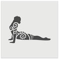 thumbnail image 1 of Yoga Pose Bhujanasana Cobra Pose DIY Cookie Wall Craft Stencil - 4.5 Inch, 1 of 5