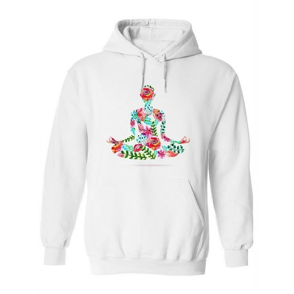 Yoga Pose. Hoodie Women -Image by Shutterstock, Female Small