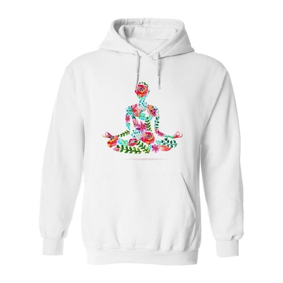 Yoga Pose. Hoodie Women -Image by Shutterstock, Female XX-Large