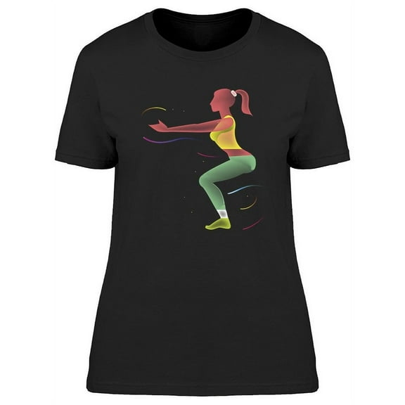 Yoga Pose T-Shirt Women -Image by Shutterstock, Female 3X-Large