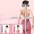 thumbnail image 1 of Yoga Posture Corrector Bar for Back Stretching and Humpback Improvement - Adjustable Yoga Stick for Home Workouts and Spinal Alignment(Gray), 1 of 7