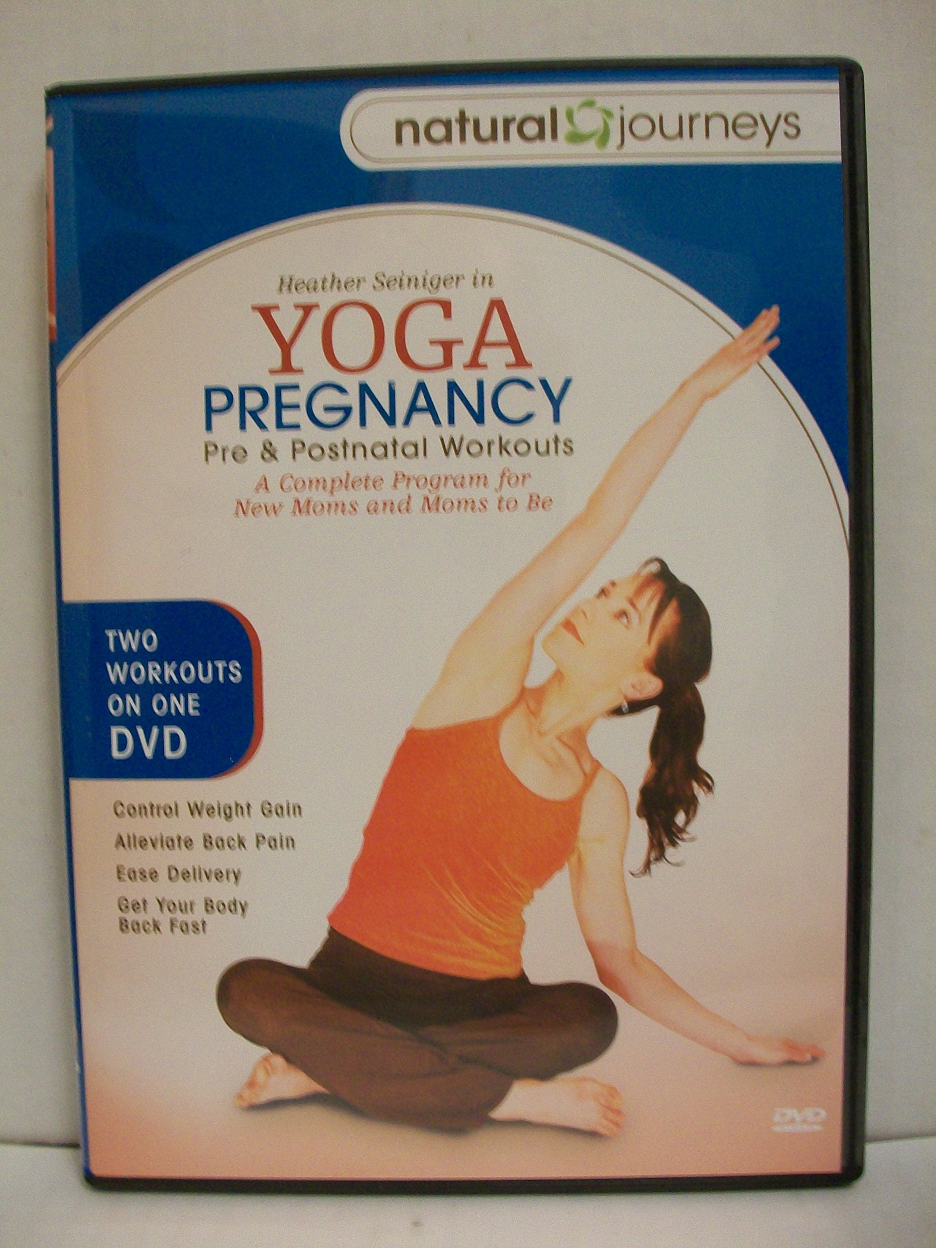 Yoga Pregnancy: Pre & Post Natal Workouts [DVD](中古品) Pregnancy Workouts in Health & Fitness TV Shows