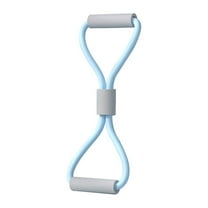 Yoga Pulling Rope Figure 8 Resistance Band Arm Back Shoulder Stretch Bands Exercise Equipment for Home Workout Strength Training Physical Therapy Chest Leg Fitness
