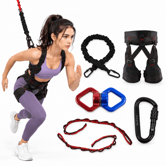 Yoga Resistance Band, Heavy Duty Bungee Cord for Home Gym, Pilates & Agility, Weight Class -3