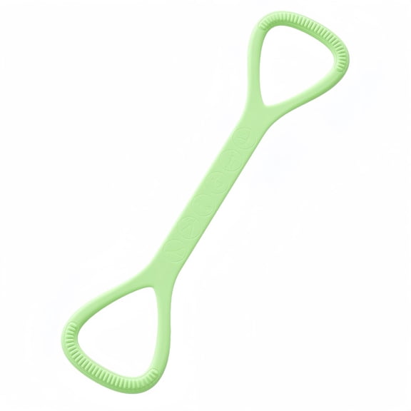Yoga Resistance Band with Handles, Silicone Exercise Bands for Physical Therapy, Arm Shoulder Back Chest Workout for Yoga & Pilates