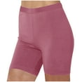 thumbnail image 1 of Yoga Shorts For Women Sevevn Women's Elastic Waist Summer Solid Casual With Outing Shorts Pants Comfy Shorts For Women, 1 of 6