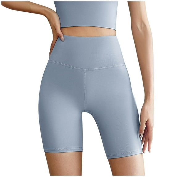 Yoga Shorts Leggings for Women Stretch Workout Half Pant Summer High Waisted Athletic Shorts