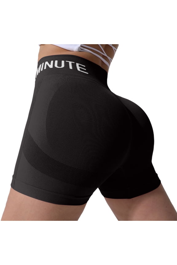 Yoga Shorts, Shorts for Women Trendy,High Waist Yoga Shorts for Women Seamless Workout Cycling Bottoms Comfortable and Breathable Gym Activewear with Pockets for Gym Running and Fitness