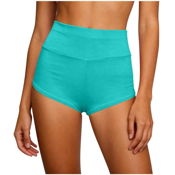 Yoga Shorts for Women High Waisted Booty Lift Running Cycling Legging Shorts Tummy Control Buttery Soft Athletic Hot Pants Workout Tights Butt Lifting Short Leggings for Sports Gym