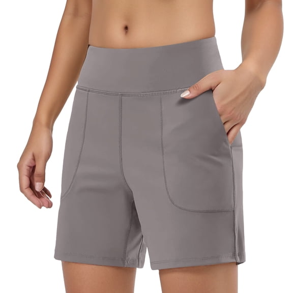 Yoga Shorts for Women, Shorts for Women,High Performance Yoga Shorts for Women Athletic Workout Comfortable Casual Running Pants with Pockets Stretchable Design