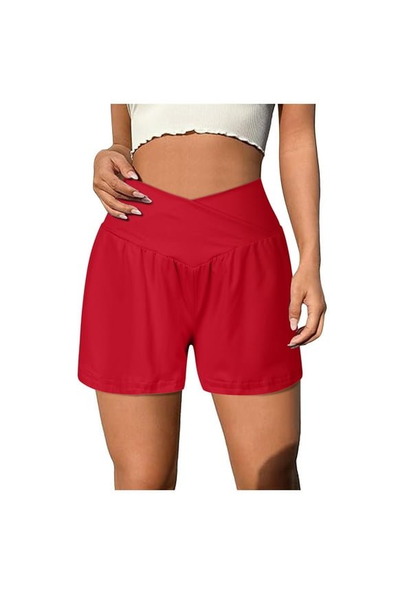 Yoga Shorts for Women, Shorts for Women Trendy,Women's High Waisted Athletic Running Shorts Sports Performance Exercise Gear for Fitness Training and Outdoor Activities