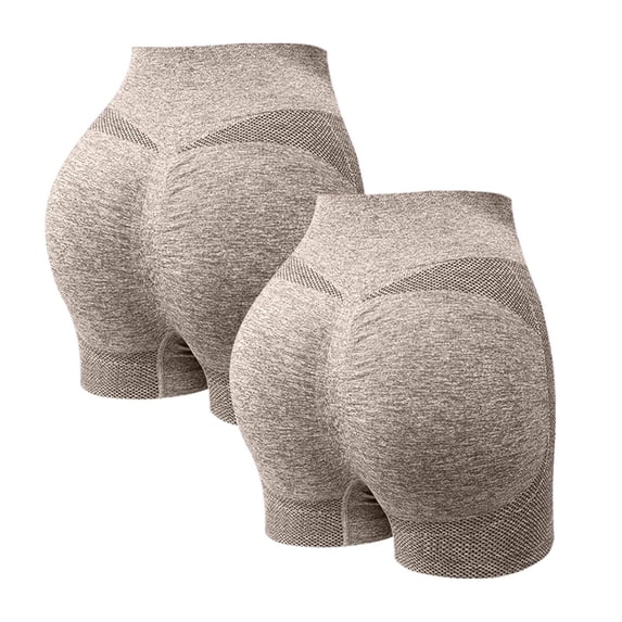 Yoga Shorts Women Tummy Control Workout Leggings with Pockets Buttery Soft 4-Way Stretch Running Gym Pants