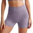 thumbnail image 1 of Yoga Shorts Women's High Waisted Fitness Workout Running Yoga Gym Short Pants Gym Shorts Women Grey S, 1 of 4