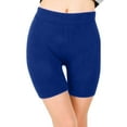 thumbnail image 1 of Yoga Shorts for Women Basic Bike Shorts Compression Workout Leggings Yoga Shorts Capris, 1 of 3