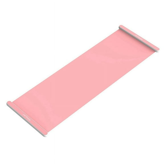 Yoga Sliding Mat Indoor Sport Speed Skating Training Board Mat Ice Hockey Roller Skating Leg Exercise 180cm Pink