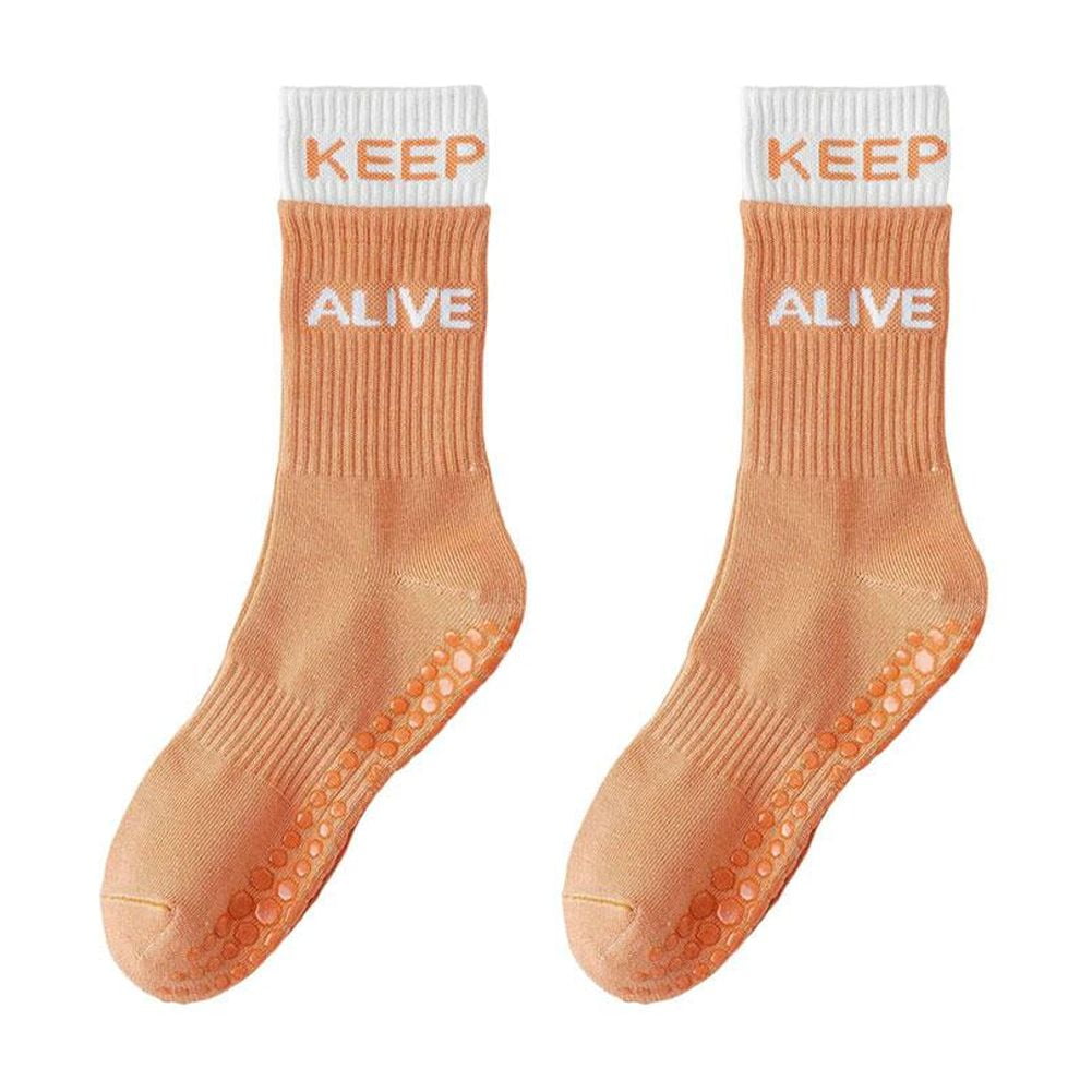 Pilates Socks With Grips For Women, Non-Slip Yoga Athletic Socks For Barre Ballet Barefoot Workout Hospital - Walmart Supplies