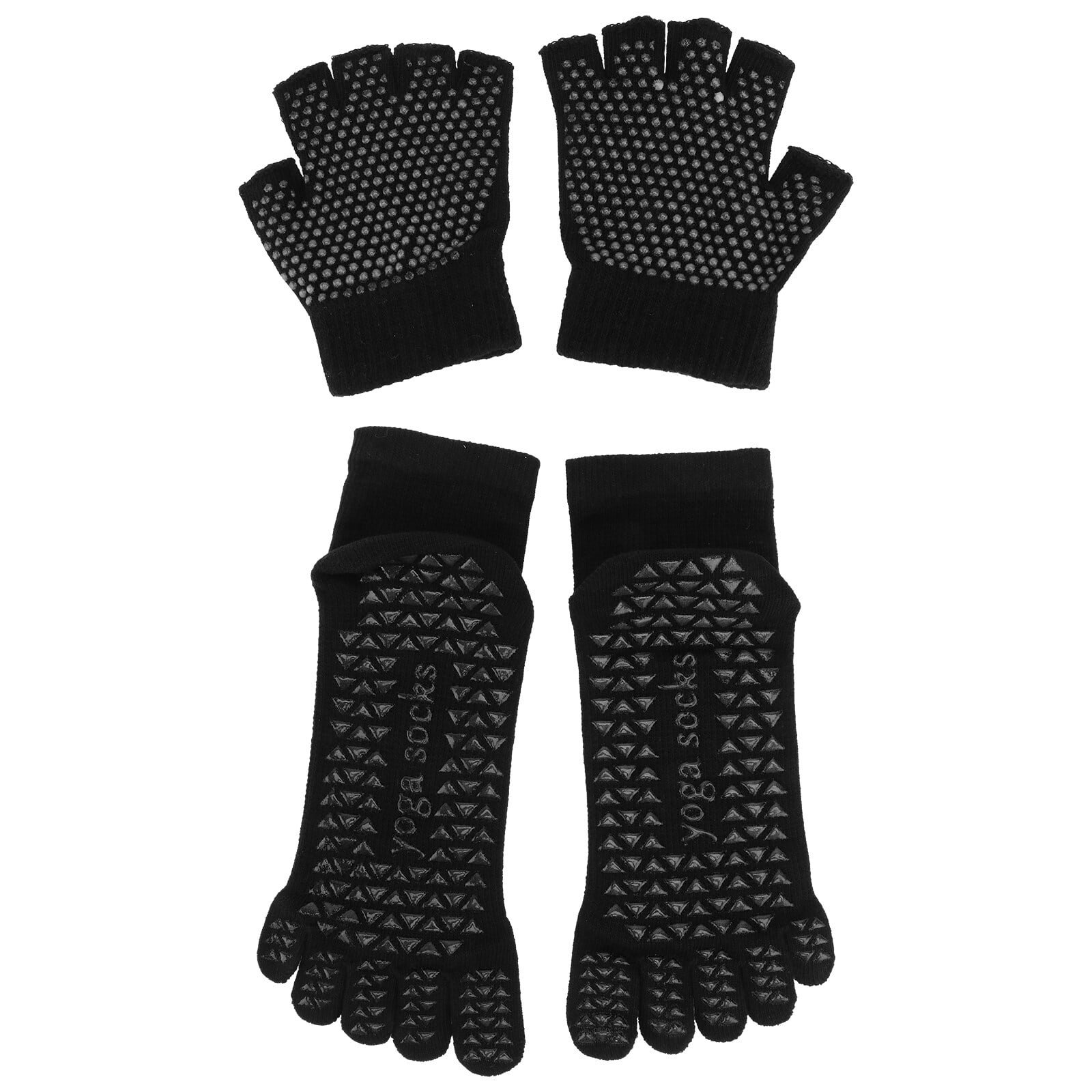 Yoga socks and best sale gloves
