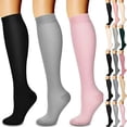 thumbnail image 1 of Yoga Socks for Women Cycling 3 Pairs The Support for Running and Cycling Outdoor Warm Stockings, 1 of 3