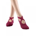 thumbnail image 1 of Yoga Socks for Women Non-Slip Grips & Straps, Ideal for Pilates, Pure Barre, Ballet, Dance, Barefoot Workout, 1 of 1