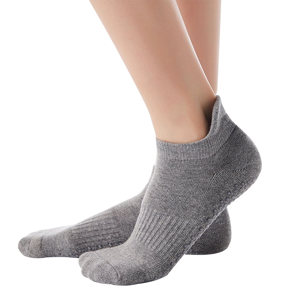 Yoga Socks for Women Non-Slip w/ Grips, Ideal for Pilates, Pure