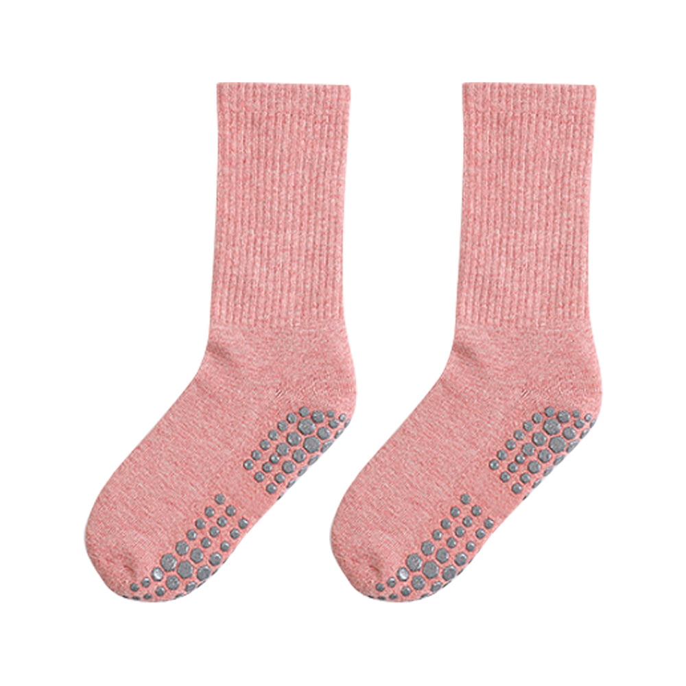 Yoga Socks with Grips for Women, Non Slip Grip Socks for Yoga, Pilates,  Barre, Dance,pink 