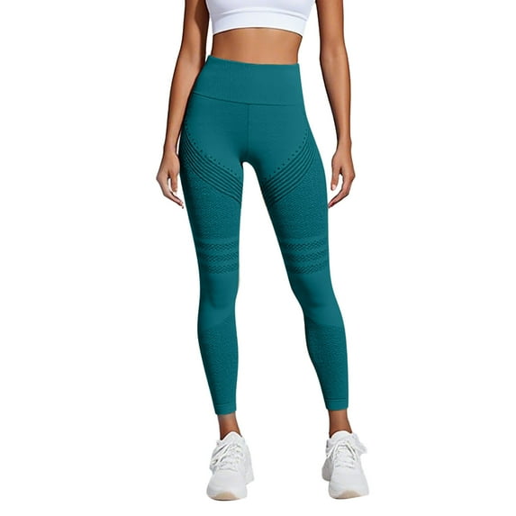 Yoga Sports Color Lifting Women's Fitness High Waist Running Pants Yoga Pants