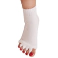 thumbnail image 1 of Yoga Sports Five Toe Separator Socks Alignment Pain Health Massage Socks, Prevent Foot Cramps, One Pair, 1 of 12