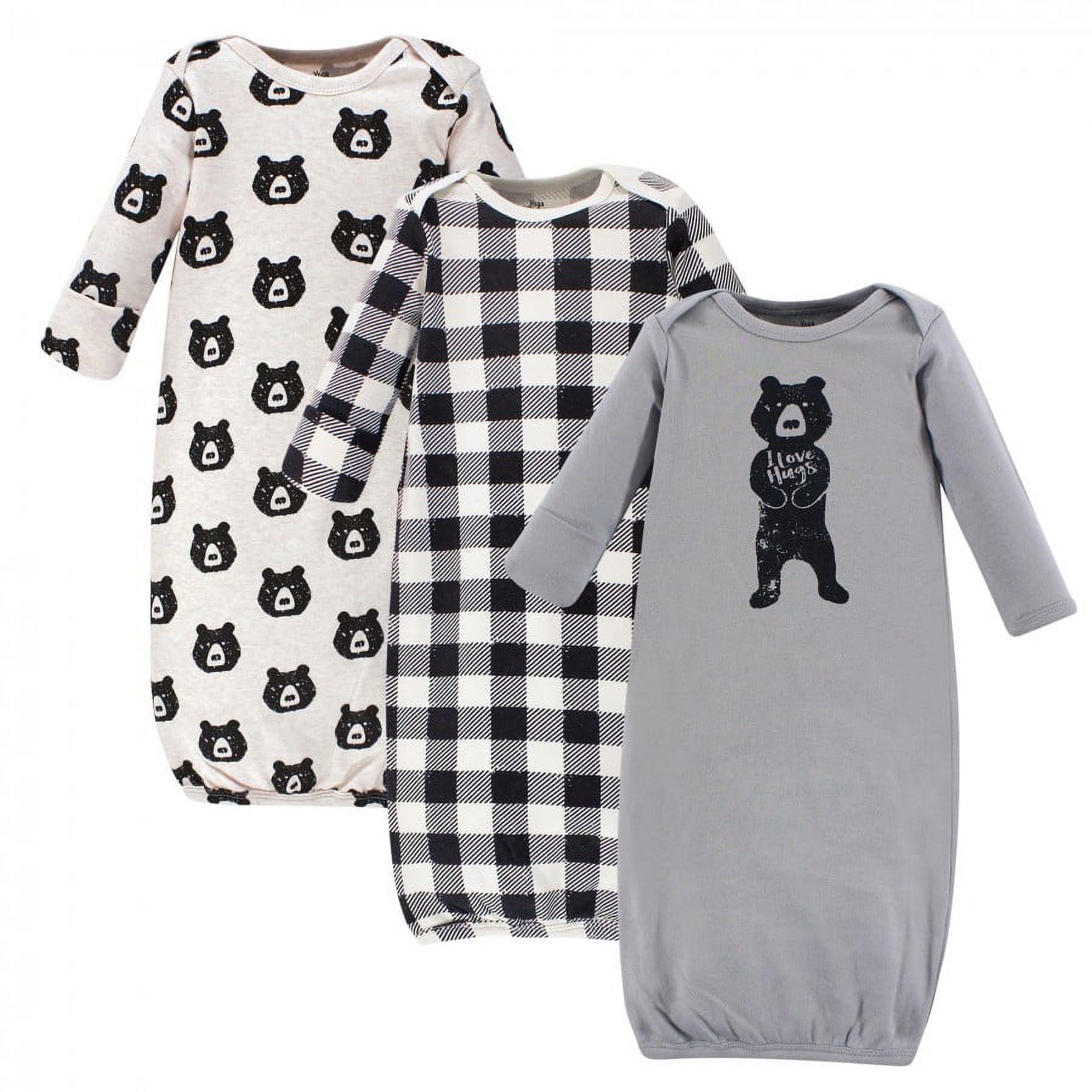 Hudson Baby Gowns, 3-Pack, Football | Baby and Toddler Clothes, Accessories  and Essentials