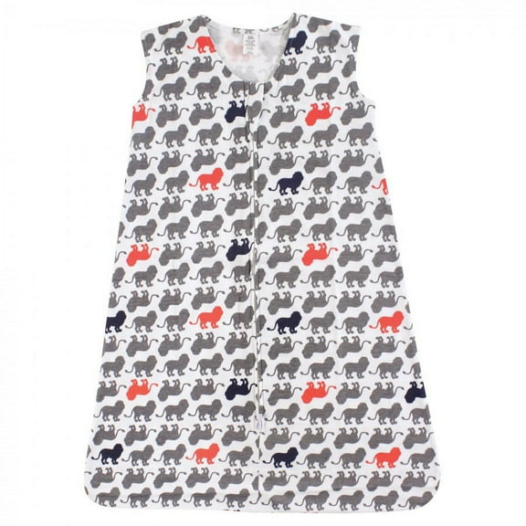 Yoga Sprout Baby Boy Sleeveless Jersey Cotton Sleeping Bag, Sack, Blanket, Lion, 0-6 Months