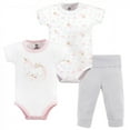 thumbnail image 1 of Yoga Sprout Baby Girl Cotton Layette Set, Unicorn, 12-18 Months, 1 of 1