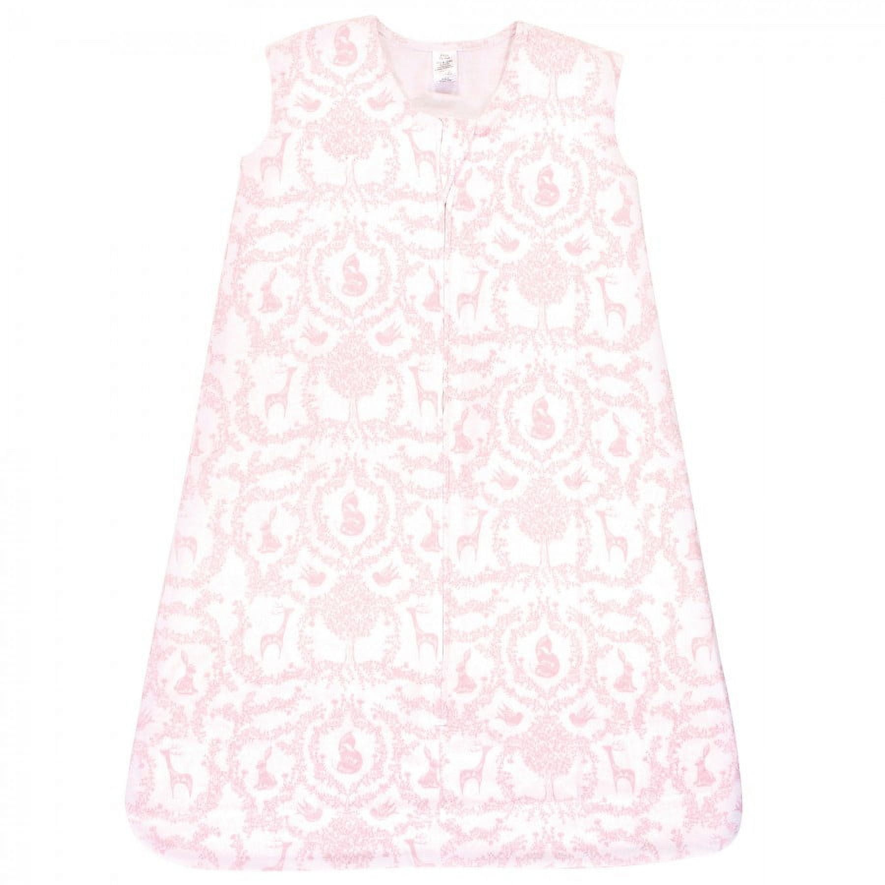 Yoga Sprout Baby Girl Sleeveless Jersey Cotton Sleeping Bag, Sack, Blanket, Lace Garden, 12-18 Months