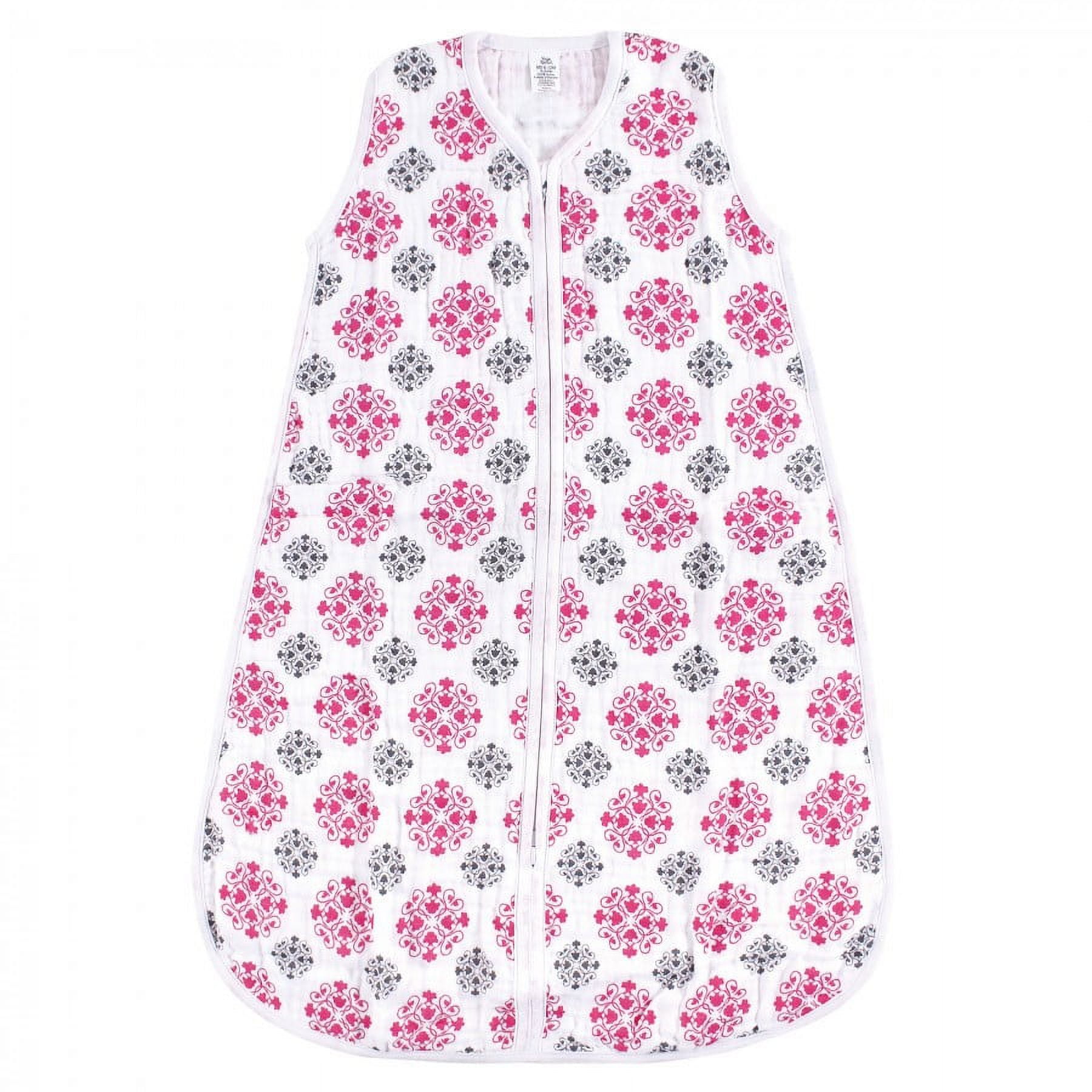 Yoga Sprout Baby Girl Sleeveless Muslin Cotton Sleeping Bag, Sack, Blanket, Medallion, 18-24 Months