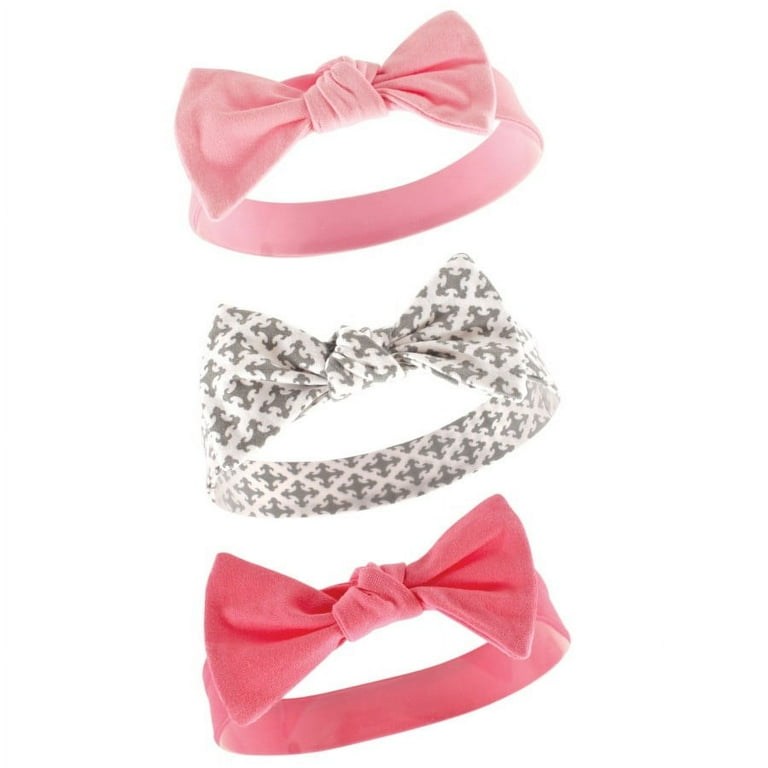 Yoga Sprout Baby and Toddler Girl Cotton Headbands 3pk Royal 12