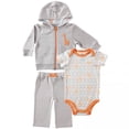 thumbnail image 1 of Yoga Sprout Baby and Toddler Unisex Cotton Hoodie, Bodysuit or Tee Top, and Pant, Giraffe Baby, 0-3 Months, 1 of 4