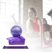 Yoga Starter Kit 5Pcs Yoga Equipment Set Fitness & Yoga Equipment Purple