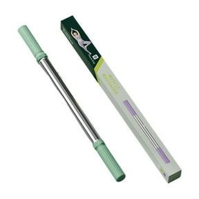 Yoga Stick for Stretching - Flexibility Workout Rod with Titanium Steel Core, Fitness Alignment Bar for Body Posture Correction and Athletic Warming Up