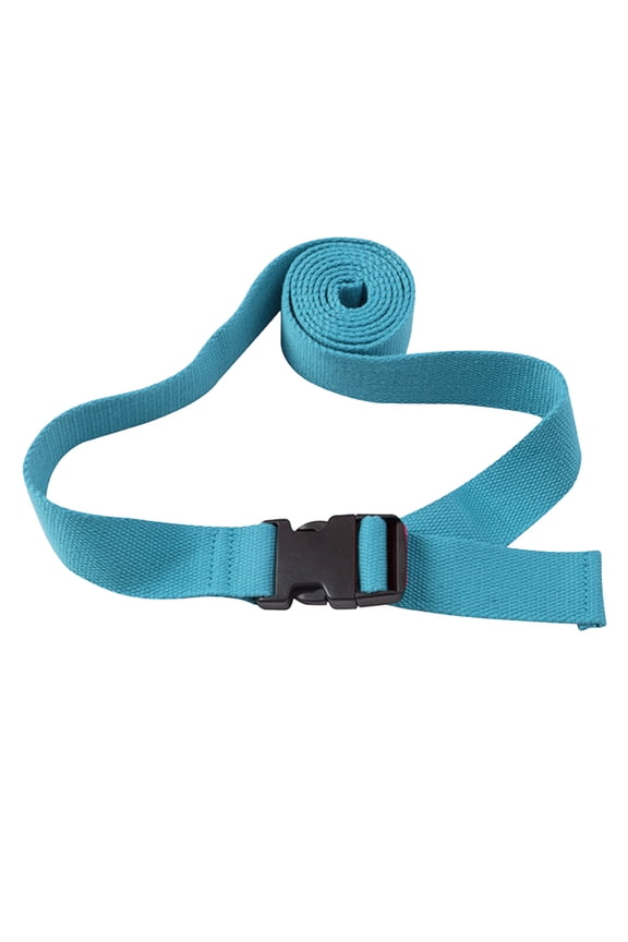 Yoga Strap Bundle Rope Adjustable Buckle Belt Packing Strap Bundle Strap Luggage Backpack Strap Waist Pack Strap - blue